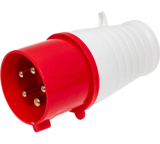 Изображение товара Вилка 025 переносная Texenergo 3P+PE+N 32А 380В IP44 SE025-032Q