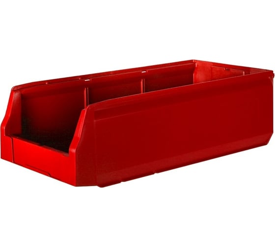 Изображение товара Пластиковый ящик для метизов Пластик Система красный 12.405.2