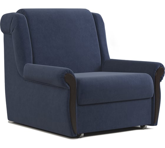 Изображение товара Кресло-кровать Шарм Аккорд М 90 велюр Ультра миднайт 170523700