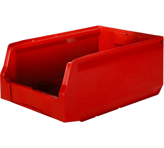 Изображение товара Пластиковый ящик для метизов Пластик Система красный 12.404.2