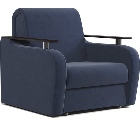 Изображение товара Кресло-кровать Шарм Гранд Д 60 велюр Ультра миднайт 170523796