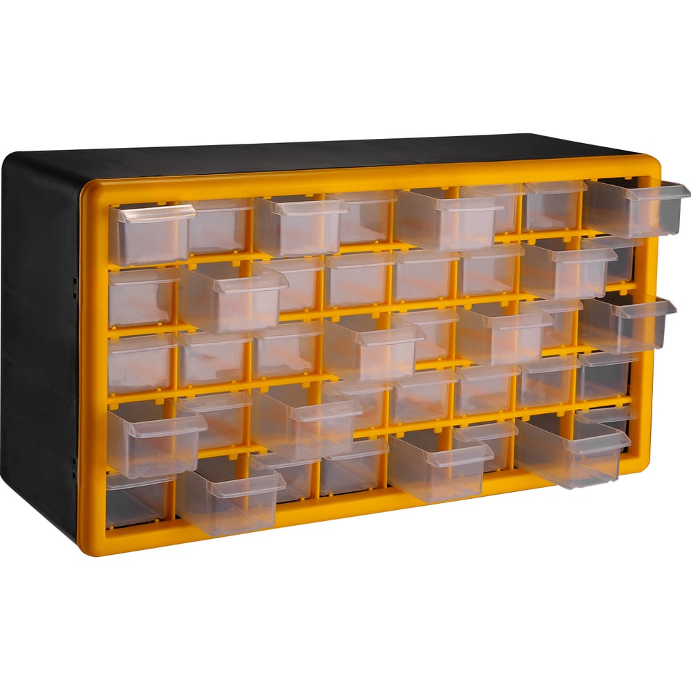 Изображение товара Система хранения DEKO DKTB14 с 40 выдвижными ящиками 50x16x25 см пластиковая