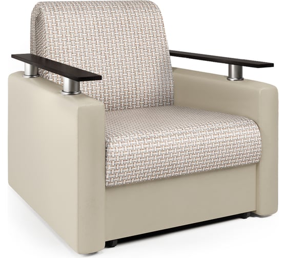 Изображение товара Кресло-кровать Шарм 90 Корфу беж и экокожа беж 170522324