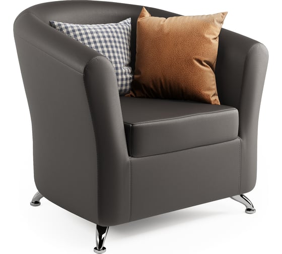 Изображение товара Кресло Шарм Евро шоколадная экокожа 190422001