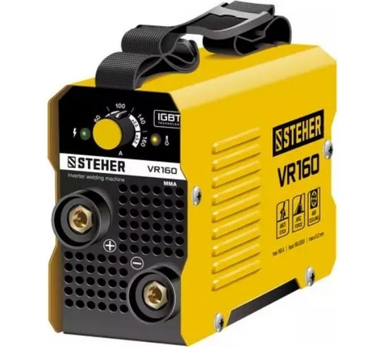 Изображение товара Сварочный инверторный аппарат STEHER 160 А, VR-160