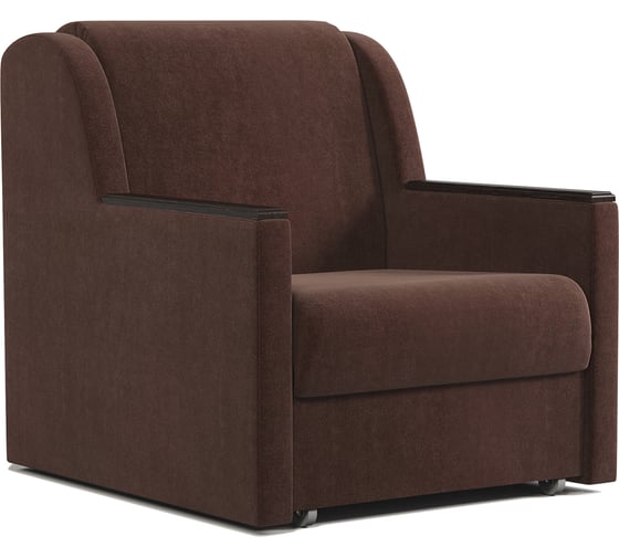 Изображение товара Кресло-кровать Шарм Аккорд Д 70 велюр Дрим шоколад 170523728