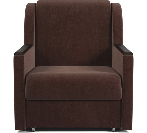 Изображение товара Кресло-кровать Шарм Аккорд Д 90 велюр Дрим шоколад 170523734