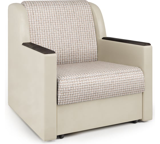 Изображение товара Кресло-кровать Шарм Аккорд Д 80 Корфу беж и экокожа беж 170522023