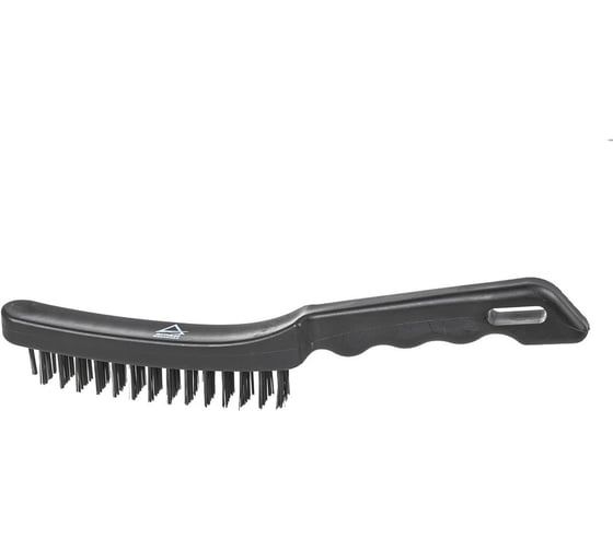 Изображение товара Зачистная металлическая щетка ARNEZI 3-рядная, с пластмассовой ручкой R8040323