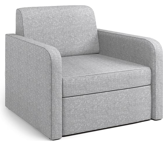 Изображение товара Кресло-кровать Шарм Бит Куба светло-серый 3108203
