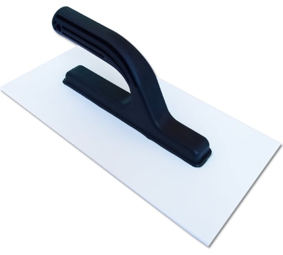 Изображение товара Пластиковая гладилка для штукатурных работ НАШ ИНСТРУМЕНТ 140 мм х 280 мм 020107-280-140