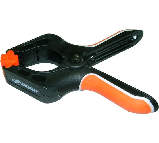 Изображение товара Струбцина-зажим SKRAB 43/110мм с пружинным механизмом, пластик 25267