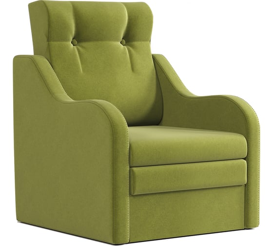 Изображение товара Кресло-кровать Шарм Классика В велюр Дрим эппл 170523637