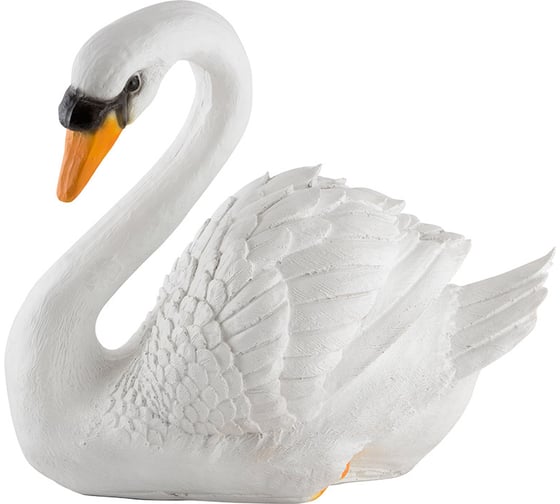 Изображение товара Садовая фигурка Park Лебедь белый H-35 см 169362