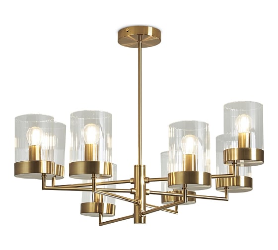 Изображение товара Подвесной светильник Freya Clip 8хE14x40W Латунь FR5426PL-08BS