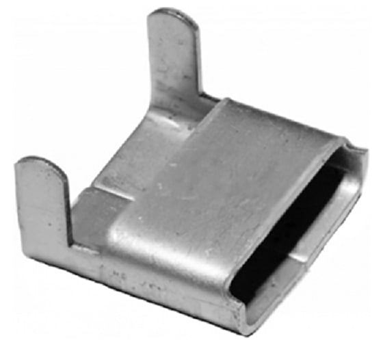 Изображение товара Скрепа ООО Лентамет С20 (1,0) Нержавеющая сталь AISI 304 (упаковка 100шт) 16601