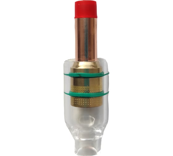 Изображение товара Комплект газовая линза с уплотнителем и прозрачной насадкой 3.2 мм Профессионал 04192