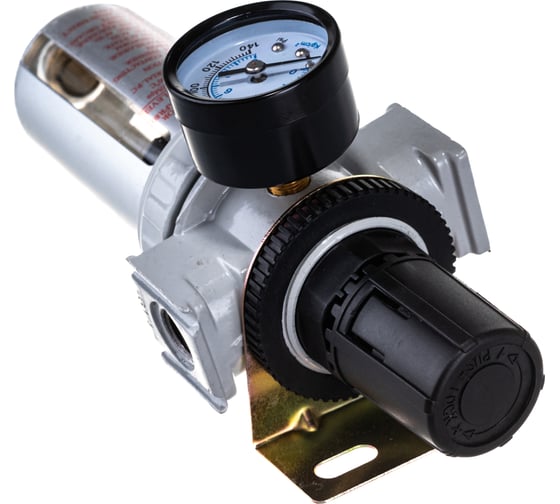 Изображение товара Фильтр-влагоотделитель с манометром и регулятором давления AFR-80 1/4" REMIX RM-AFR-80-14