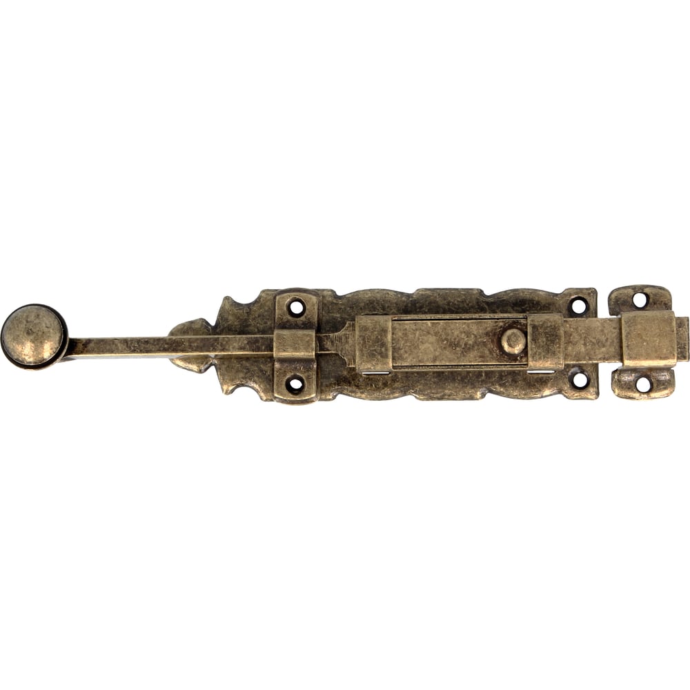 Изображение товара Задвижка Amig покрытие антик 411-200А для ворот и калиток