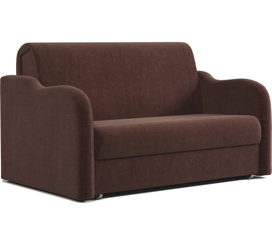 Изображение товара Диван-кровать Шарм Коломбо 140 велюр, Дрим шоколад 170523683