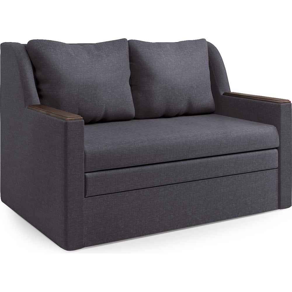 Изображение товара Диван-кровать Шарм Дуэт серый 1606004 современный механизм французская раскладушка