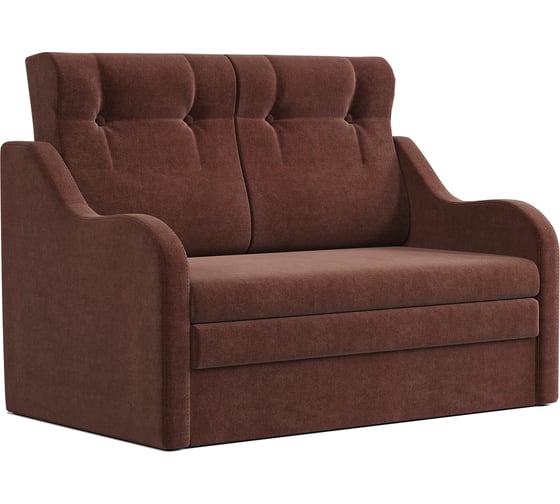 Изображение товара Диван-кровать Шарм Классика 2В велюр, Дрим шоколад 170523610