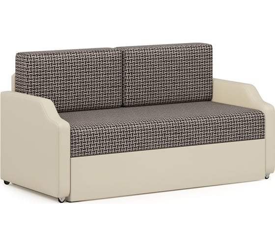 Изображение товара Кушетка Шарм Малыш Корфу коричневый и экокожа, бежевый 403210077