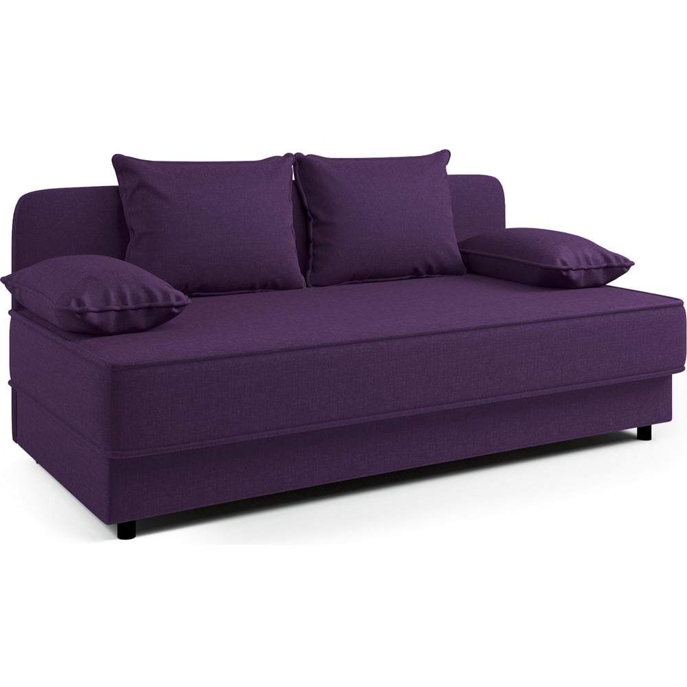 Изображение товара Кушетка Шарм Прима рогожка фиолетовый мебель для гостиной и спальни