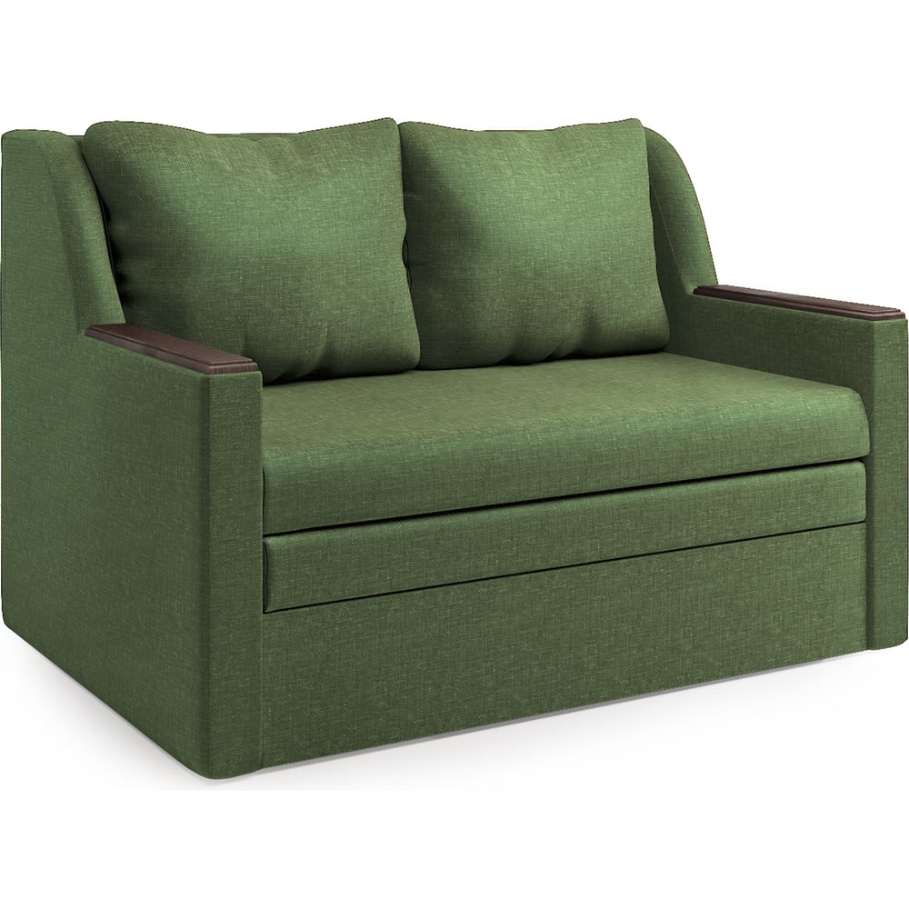 Изображение товара Диван-кровать Шарм Дуэт зеленый 1606005 современный функциональный дизайн