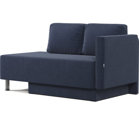 Изображение товара Кушетка Шарм Леон правый, велюр, Ультра миднайт 170523615