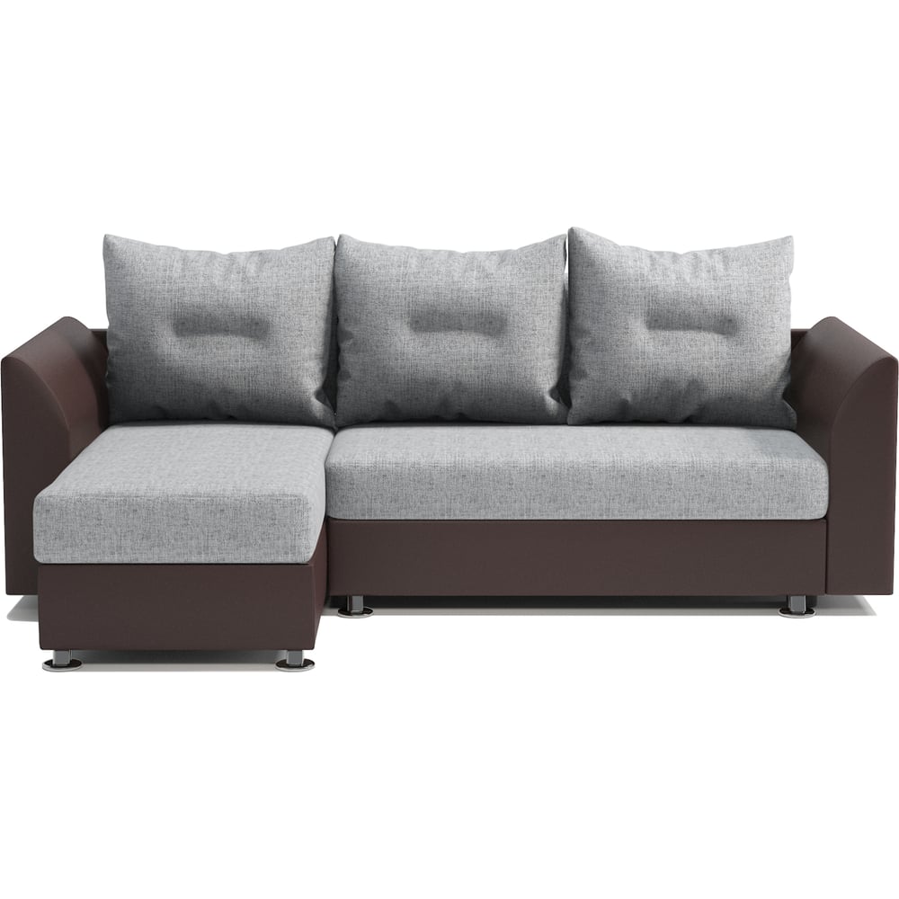 Изображение товара Угловой диван Шарм Ария Скала левый экокожа шенилл современный дизайн