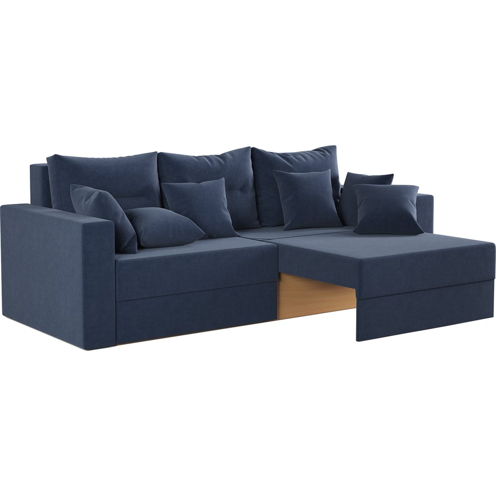 Изображение товара Диван-кровать Шарм Мэдисон велюр Ультра миднайт