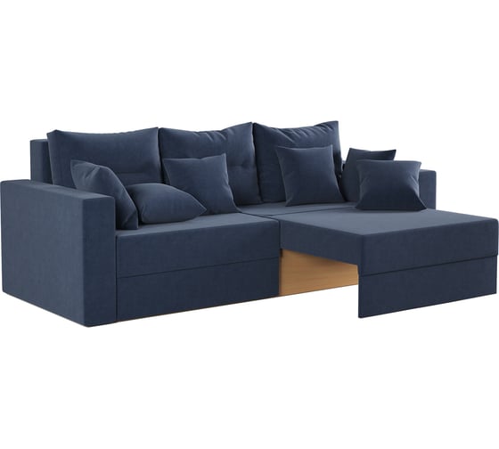 Изображение товара Диван-кровать Шарм Мэдисон велюр, Ультра миднайт 24062026021