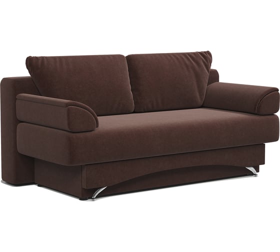 Изображение товара Диван-кровать Шарм Евро 150 велюр, Дрим шоколад 1705246234