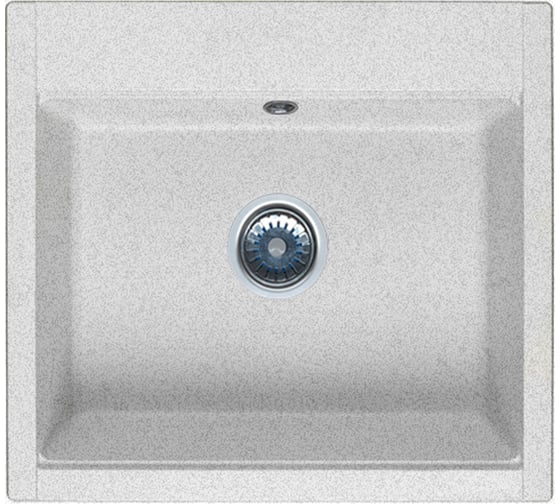 Изображение товара Кухонная мойка Maxweld Кайлас белый мрамор AL595BM