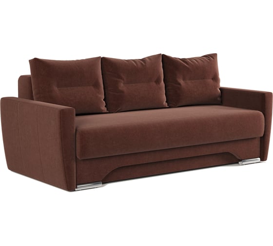 Изображение товара Диван-кровать Шарм Опера 130 велюр, Дрим шоколад 24062026000