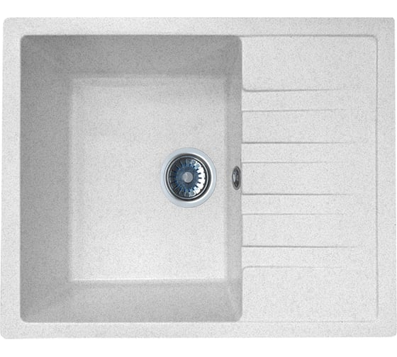 Изображение товара Кухонная мойка Maxweld Падеш белый мрамор AL570BM