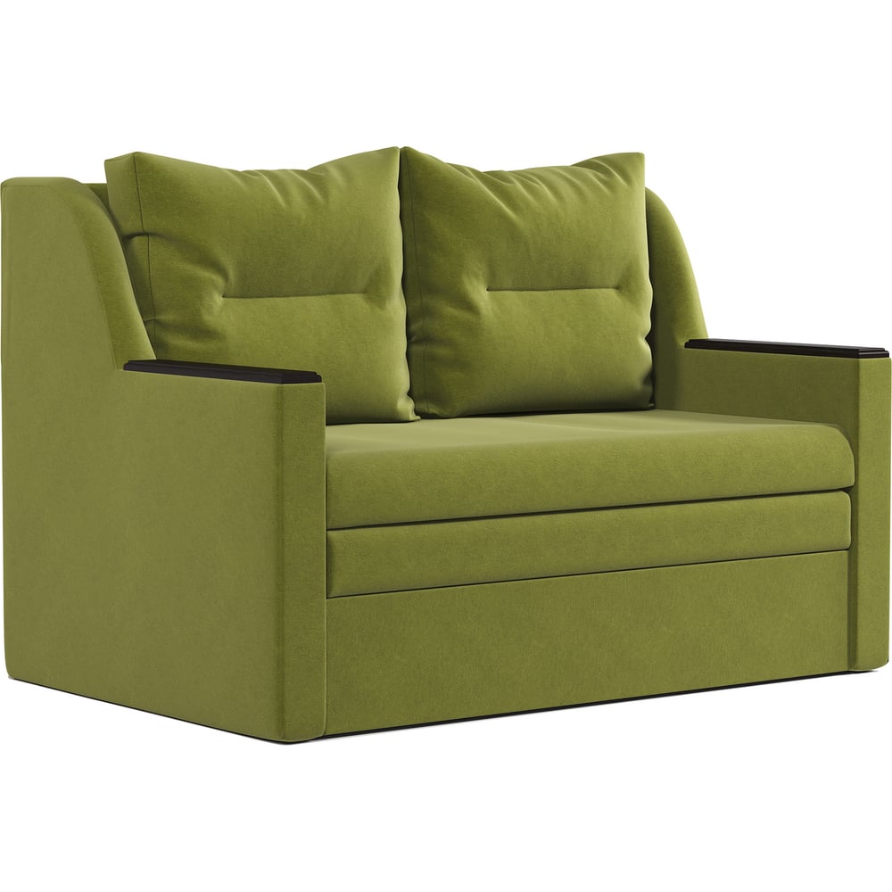 Изображение товара Диван-кровать Шарм Дуэт велюр современный стиль для гостиной и спальни