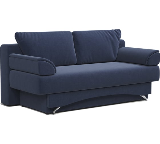 Изображение товара Диван-кровать Шарм Евро 150 велюр, Ультра миднайт 1705246236