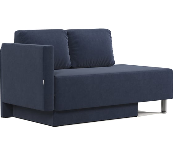 Изображение товара Кушетка Шарм Леон левый, велюр, Ультра миднайт 170523618