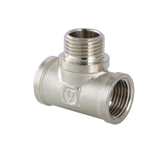 Изображение товара Комплект Valtec _50 VI7 Тройник с переходом на нар. р. 1/2 вн.-нар.-вн. VTr.132.N.0004 5 штук VT.VI7.K50.1320004.5