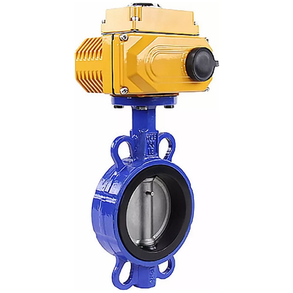 Изображение товара Затвор DN.ru GG25-316L-NBR Ду250 Ру16 с электроприводом QT-060 24В