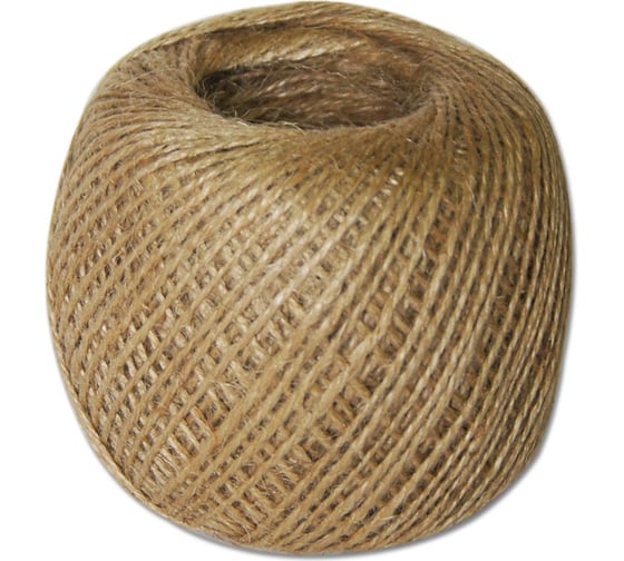Изображение товара Двухниточный джутовый шпагат НАШ ИНСТРУМЕНТ 560 текс, 140 м 081213-356-140