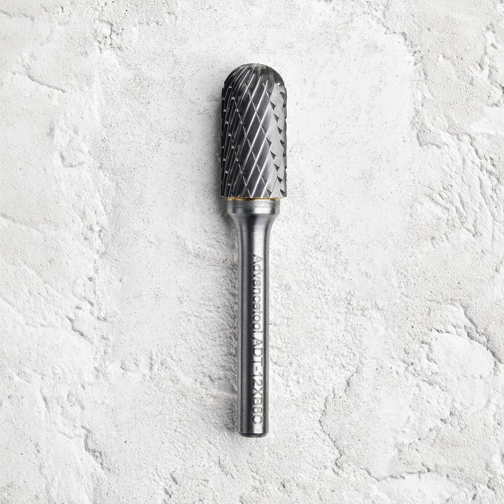 Изображение товара Бор-фреза твердосплавная форма C 16 мм длина 65 мм Advancetool ADT-16XB6C