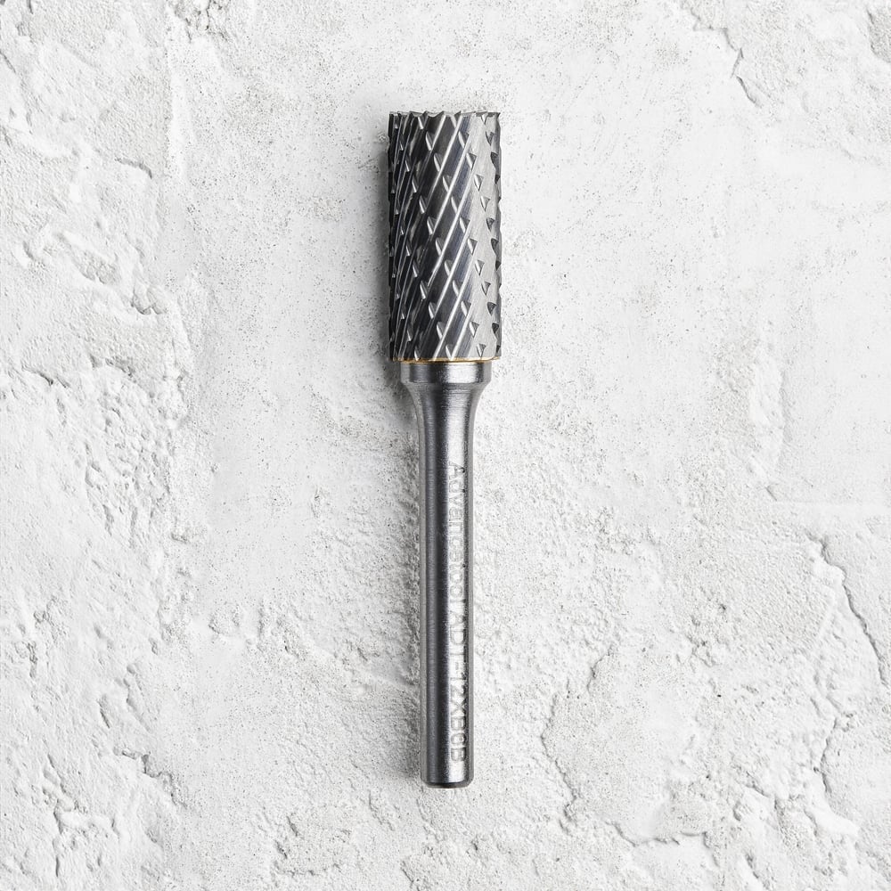 Изображение товара Бор-фреза твердосплавная цилиндрическая форма B диаметр 6 мм длина 56 мм Advancetool ADT-6XB6B