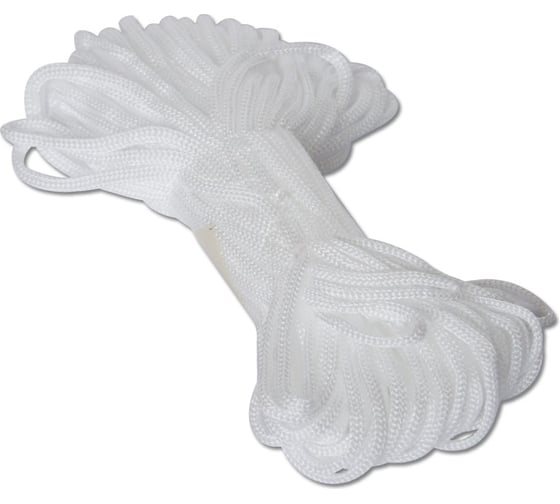 Изображение товара Хозяйственный полиэфирный шнур НАШ ИНСТРУМЕНТ диаметр 5 мм, 25 м 081211-005