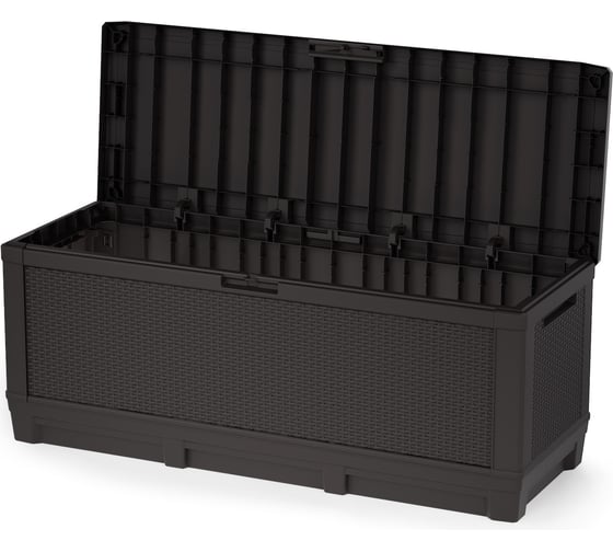 Изображение товара Сундук садовый ЗПИ Альтернатива Ротанг-плюс (мокко) М8905