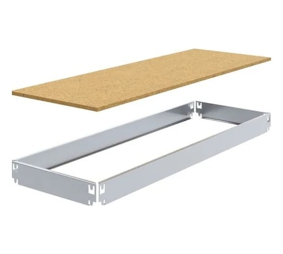 Изображение товара Комплект полок First Logistik HIT Board МДФ, 760x600 мм, 2 шт. LSК01.07606.2W00-000