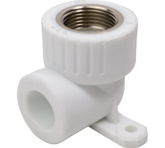 Изображение товара Угольник с креплением RTP PN25 комбинированный, внутренняя резьба D20х3/4 мм 15104