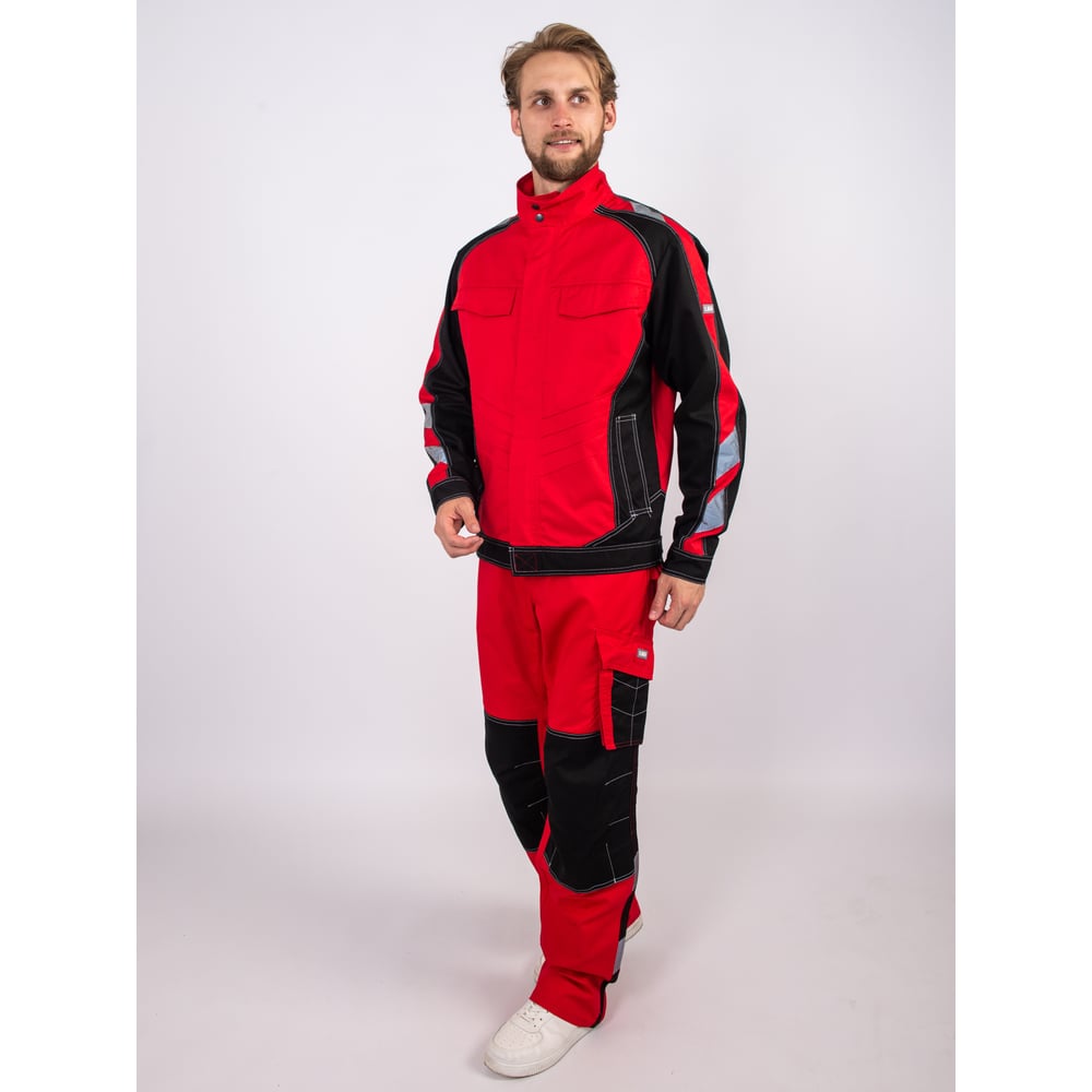 Изображение товара Мужской костюм Антекс Имидж куртка брюки водоотталкивающий световозвращающие полосы